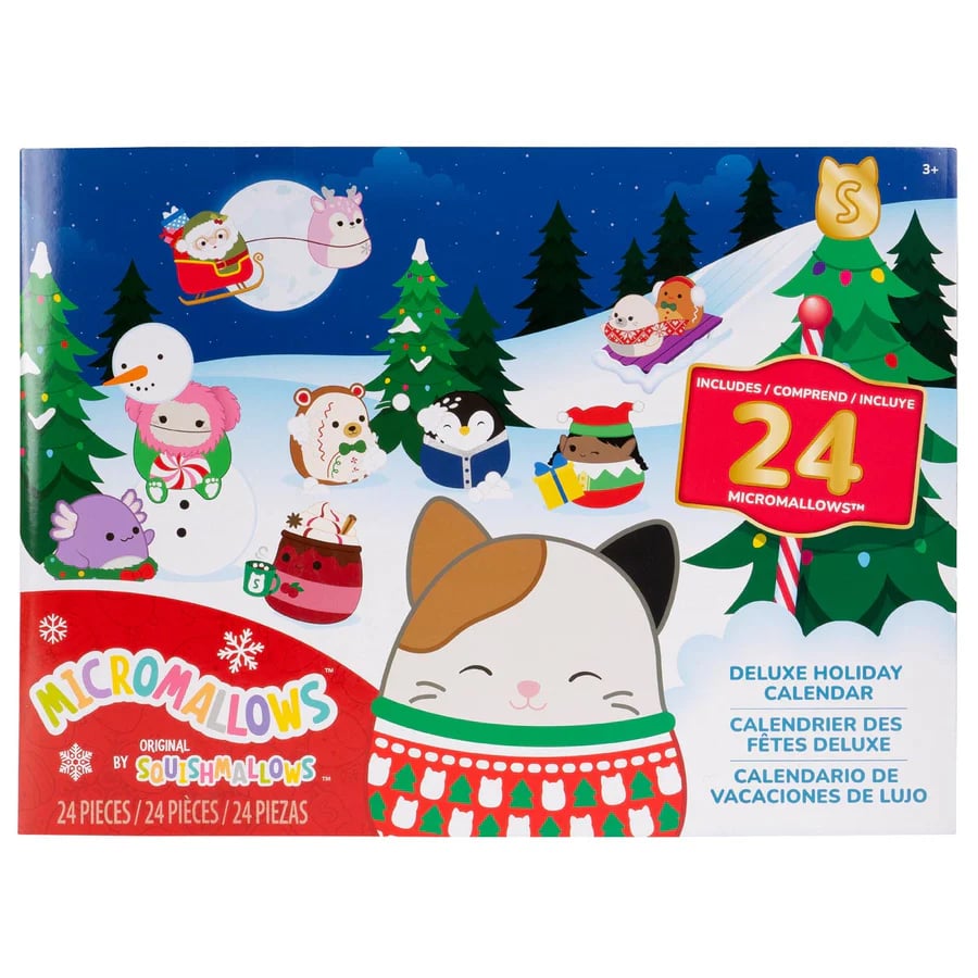 SquishJoy Set di Sorprese Festive | Calendario dell'Avvento festivo pieno di Squishmallows da coccolare!