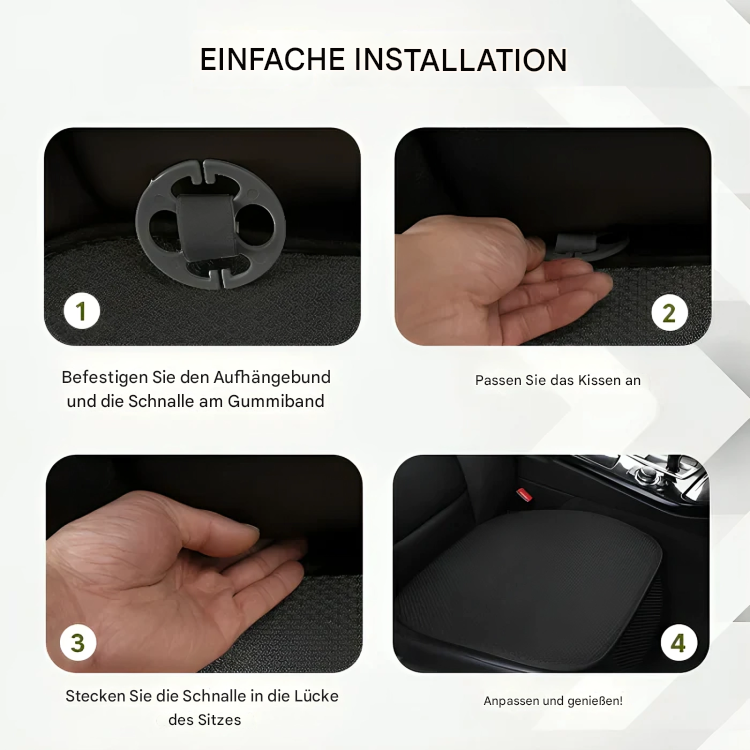 Cuscino per Auto in Seta di Ghiaccio