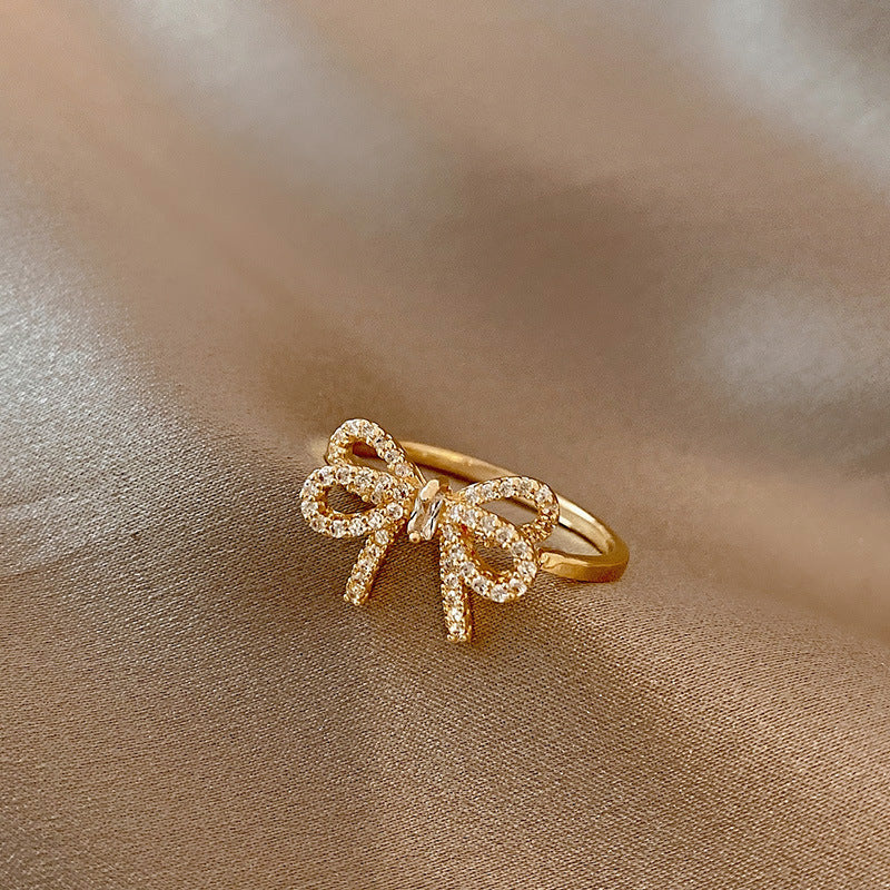 Anello in Diamante a Fiocco