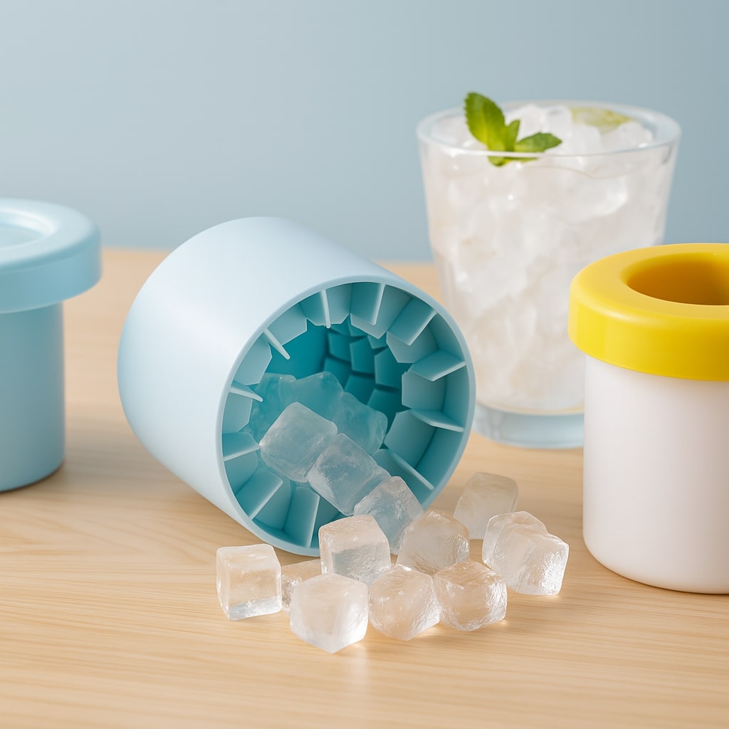 Cubetti di ghiaccio in silicone | Stampo per cubetti di ghiaccio riutilizzabile | EisKlar