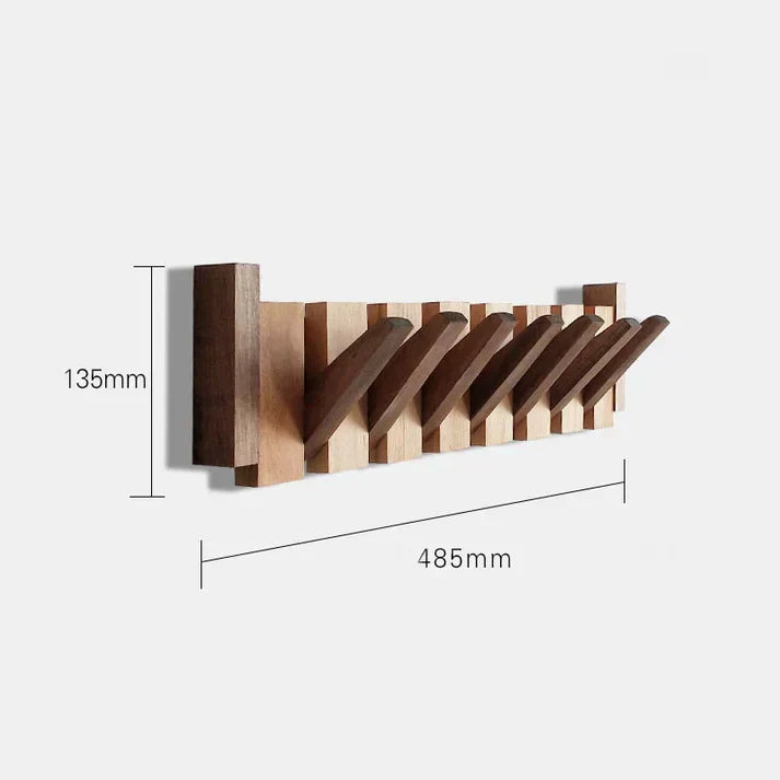 Piano Kleshenger HarmonyCoat – Creativa Appendiabiti in Legno per Ingresso e Corridoio