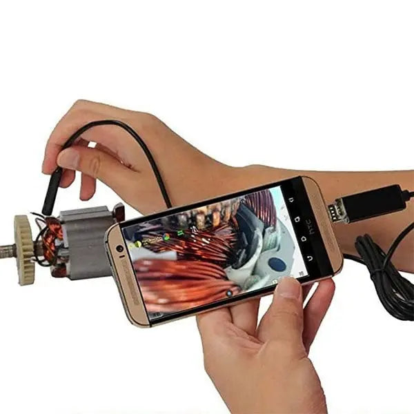 Endoscopio con telecamera | Telecamera di ispezione per smartphone con cavo di 5 m | IntraView