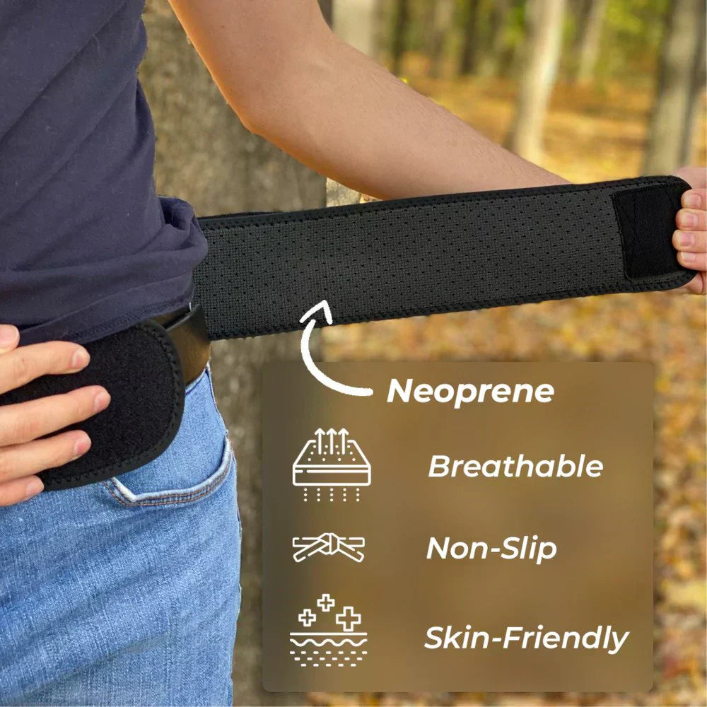 Cintura di Supporto Lombare NovaFlex per Sollievo della Schiena Bassa e Comfort dell'Anca
