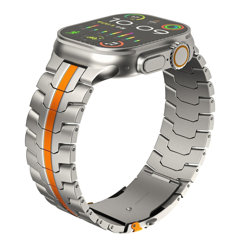 Bracciale in Titanio per Apple Watch Veralis con Chiusura Ipoallergenica