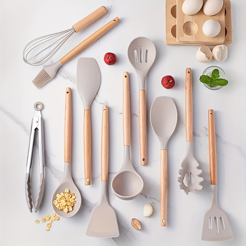 Set di utensili da cucina premium da 12 pezzi