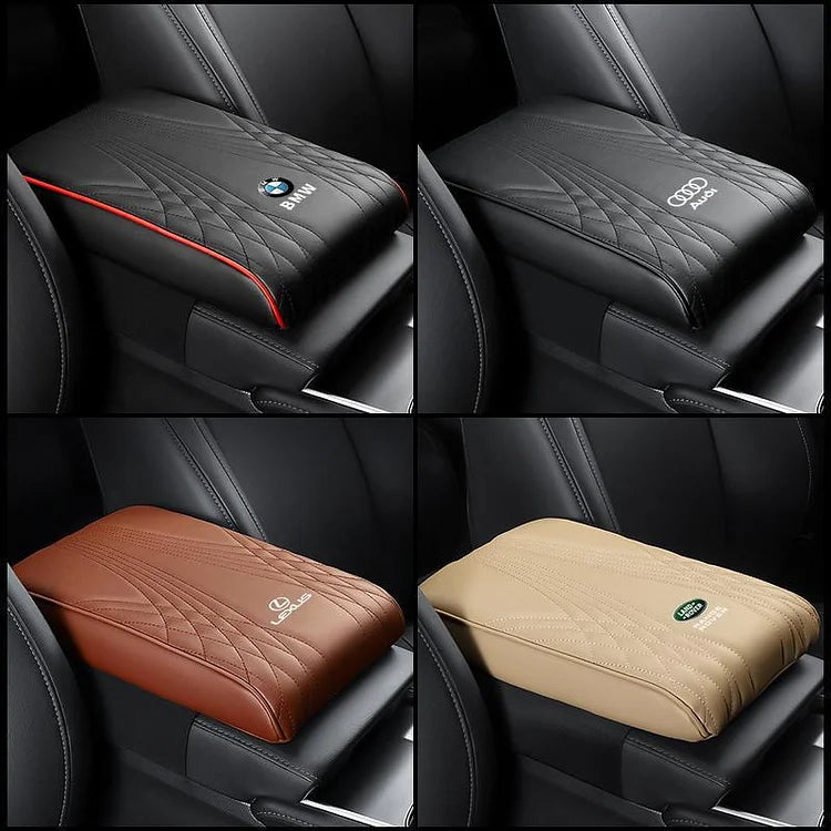 Cuscino per bracciolo esclusivo con logo per la copertura del bracciolo dell'auto