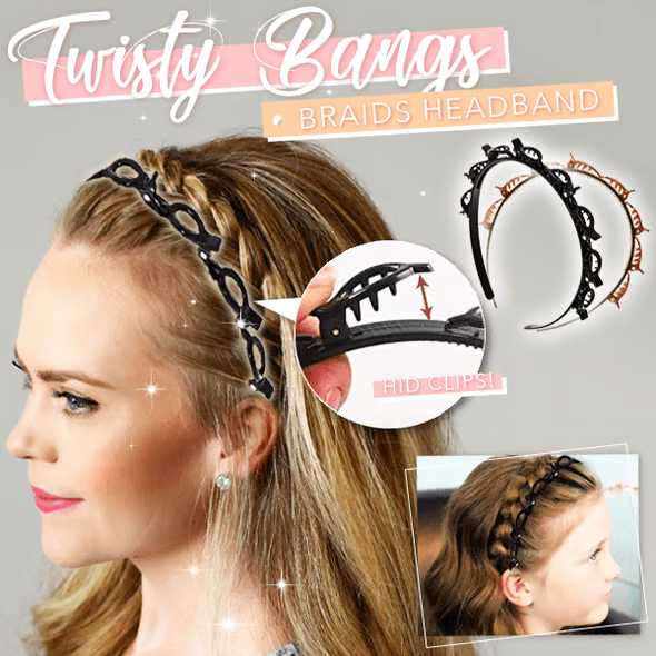 BangiTwist – Clip per capelli a doppio pony