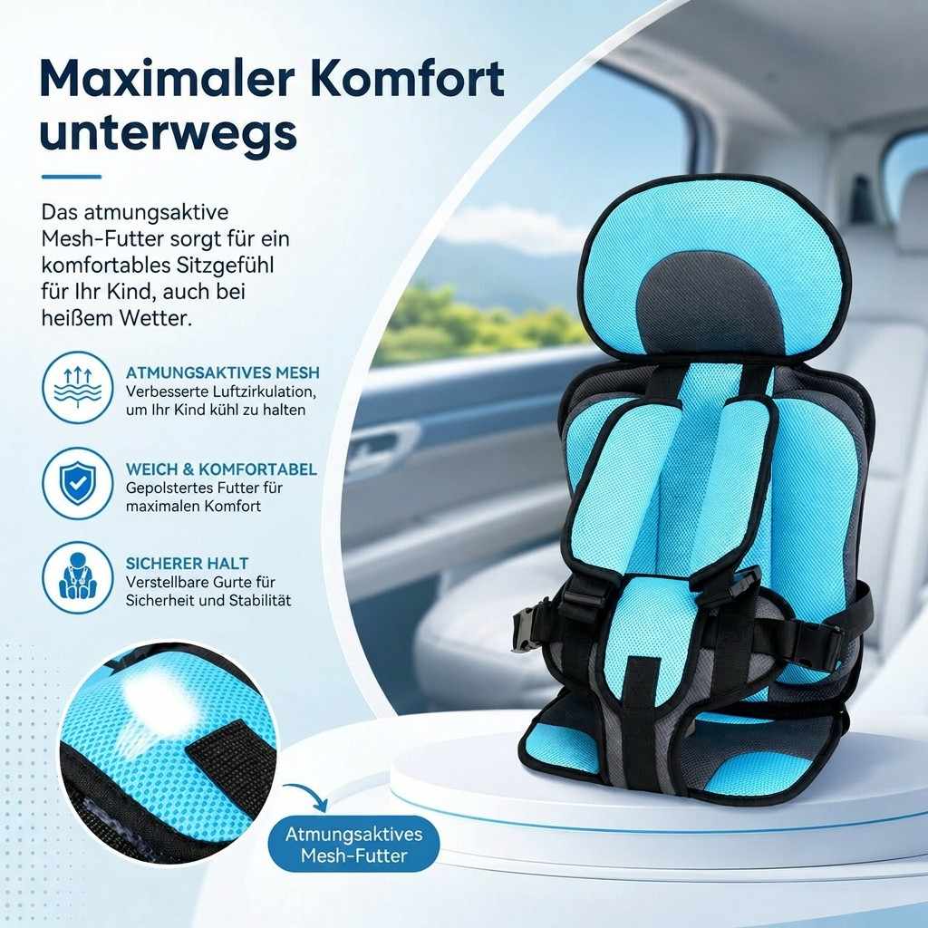 Seggiolino per bambini pieghevole per auto | Faltwacht