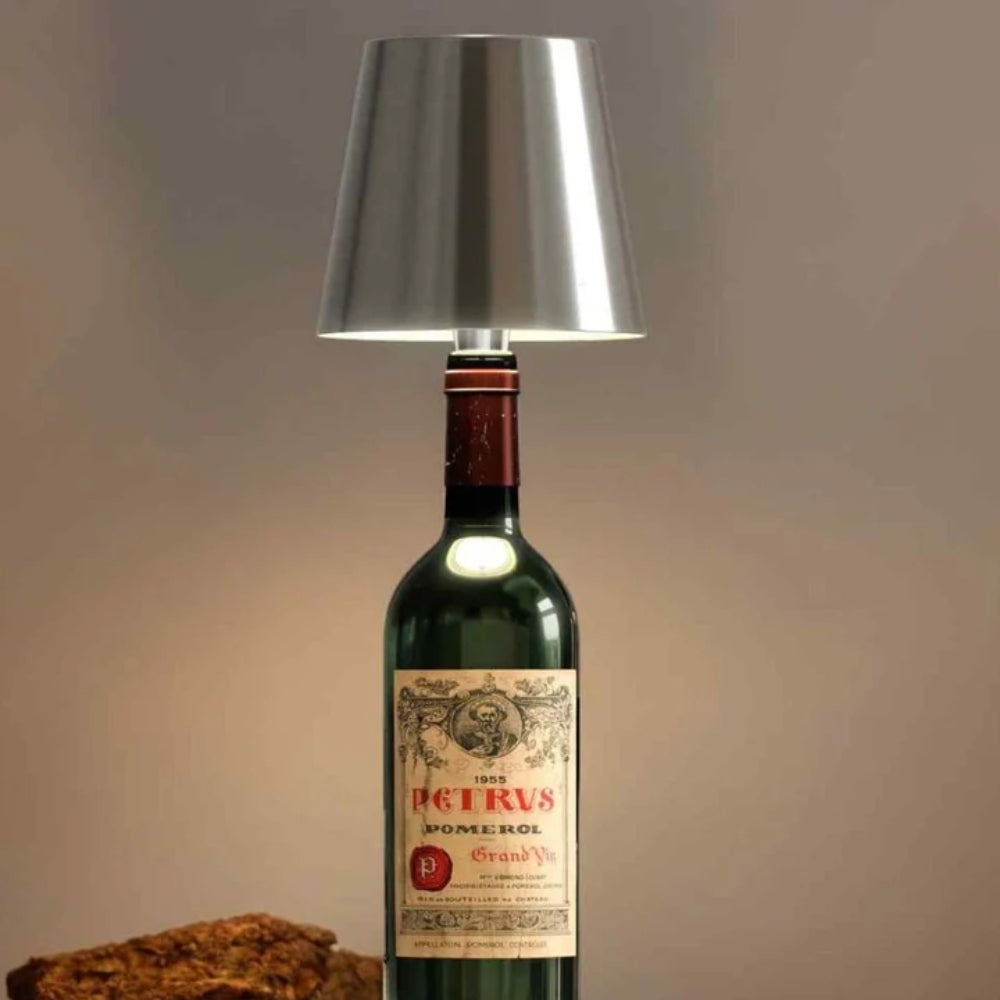 Bottiglia come lampada da tavolo | LumiFlasche