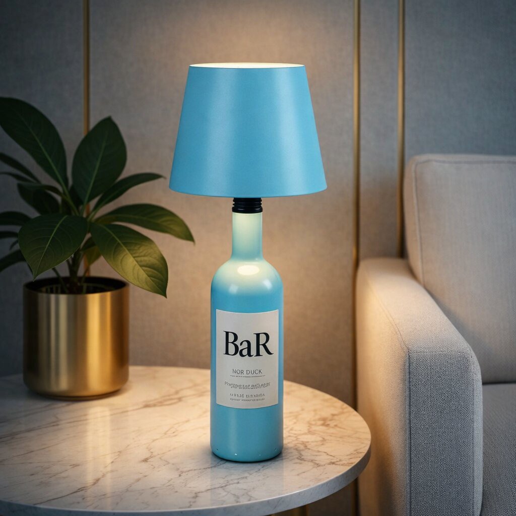 Bottiglia come lampada da tavolo | LumiFlasche
