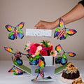 FlyingButterfly – Farfalle Volanti | Magica sorpresa per biglietti e scatole regalo | Punto culminante riutilizzabile per feste di compleanno e matrimoni