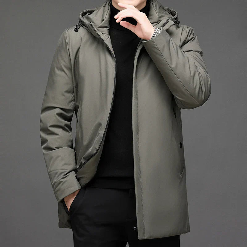 Giacca invernale da uomo | Impermeabile & Calda | Design senza tempo & Vestibilità Comoda