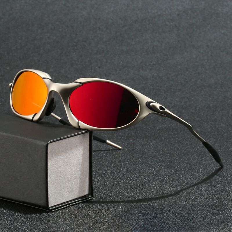 Occhiali da Sole Polarizzati da Uomo – Protezione UV con Montatura Leggera in Metallo