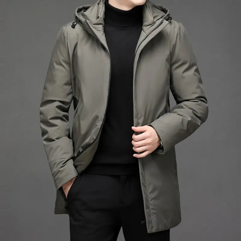Giacca invernale da uomo | Impermeabile & Calda | Design senza tempo & Vestibilità Comoda