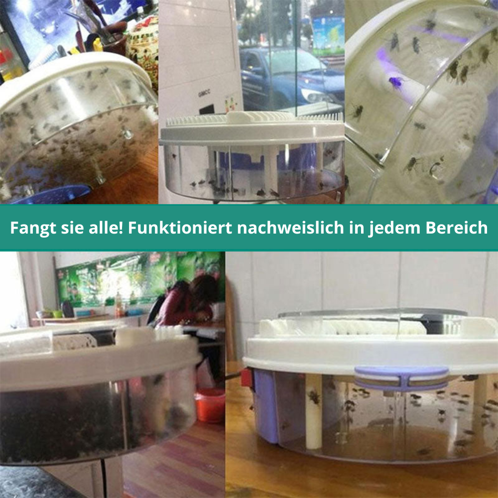 FliegenFrei - La migliore trappola per mosche al mondo (Trappola per mosche silenziosa)