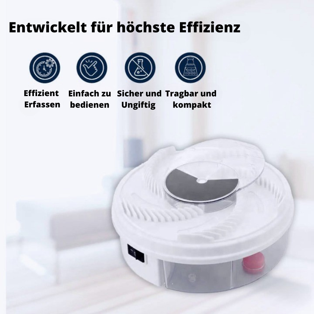FliegenFrei - La migliore trappola per mosche al mondo (Trappola per mosche silenziosa)