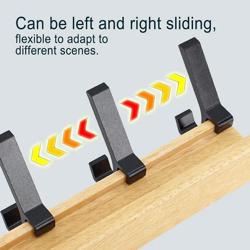 Ganci per Cappotti | Mensola per Cappotti Moderna | Appendiabiti da Parete in Legno | NordHaken