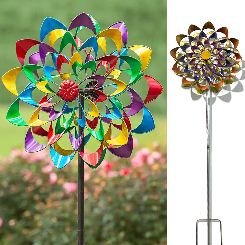 Mulinello da Giardino in Metallo | Giocattolo per Giardino | Floravera