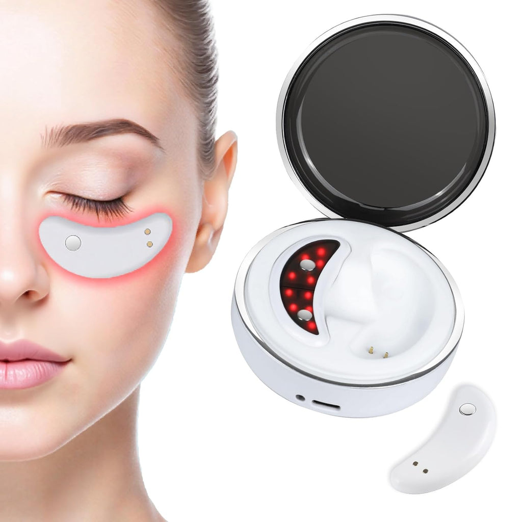 Dispositivo contro occhiaie e borse sotto gli occhi tramite terapia con luce rossa | Augenia