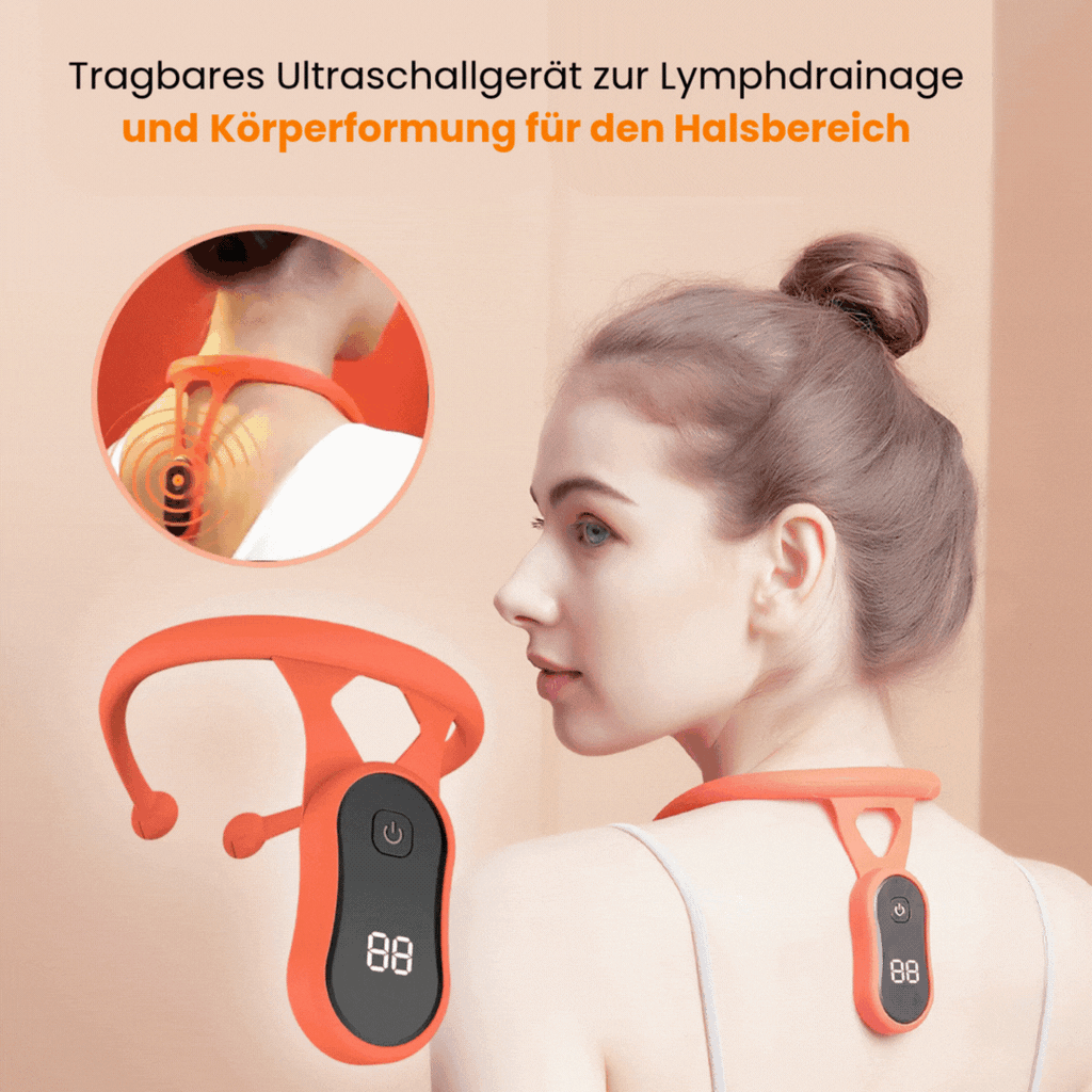 Dispositivo ad ultrasuoni per casa | Massaggio ad ultrasuoni per benessere e relax | GesundFlow