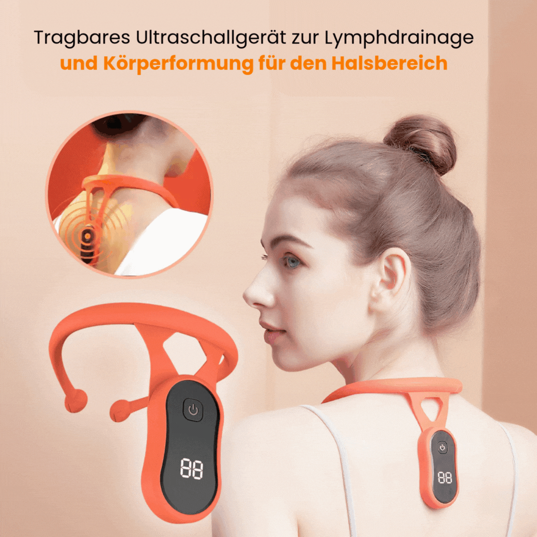 Dispositivo ad ultrasuoni per casa | Massaggio ad ultrasuoni per benessere e relax | GesundFlow