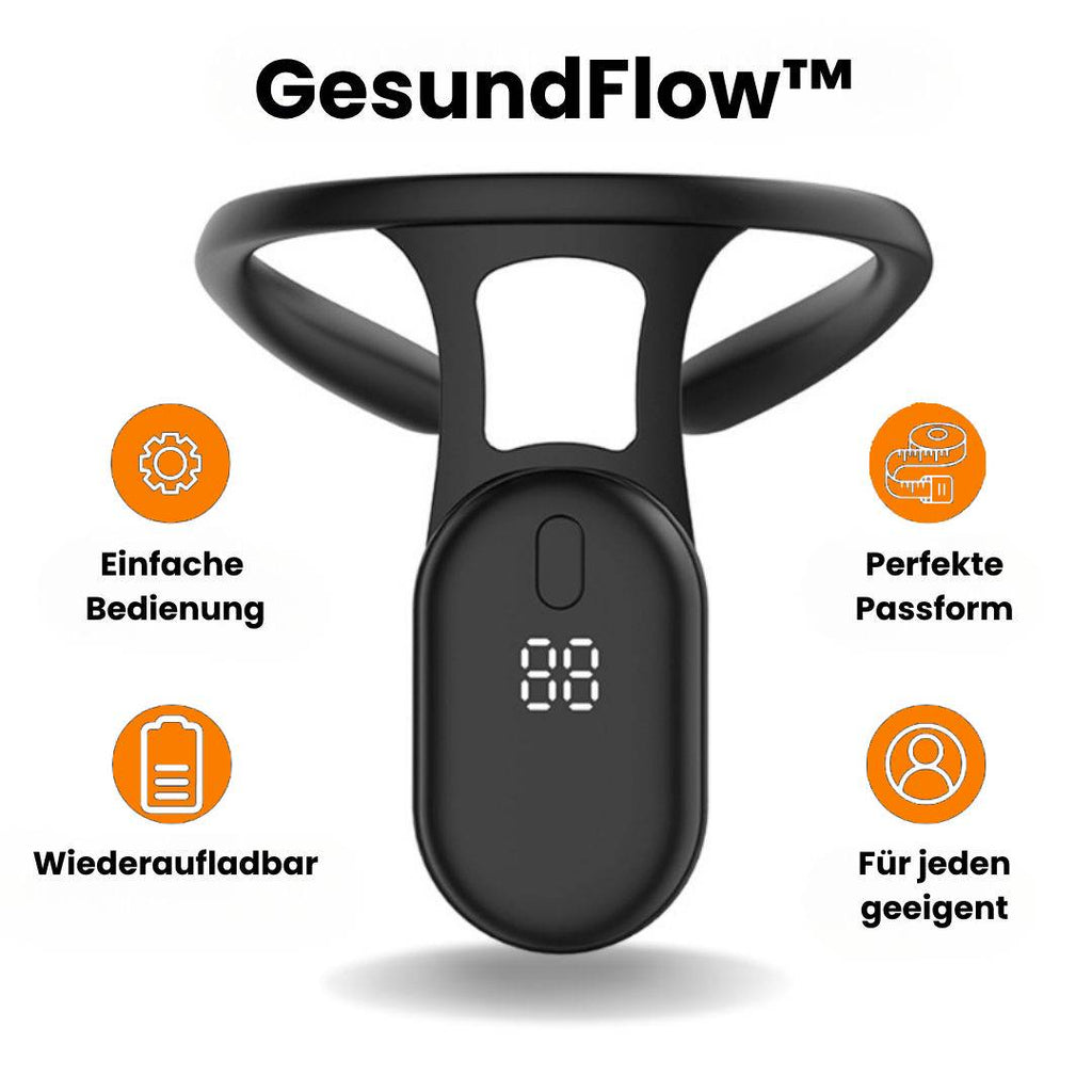 Dispositivo ad ultrasuoni per casa | Massaggio ad ultrasuoni per benessere e relax | GesundFlow