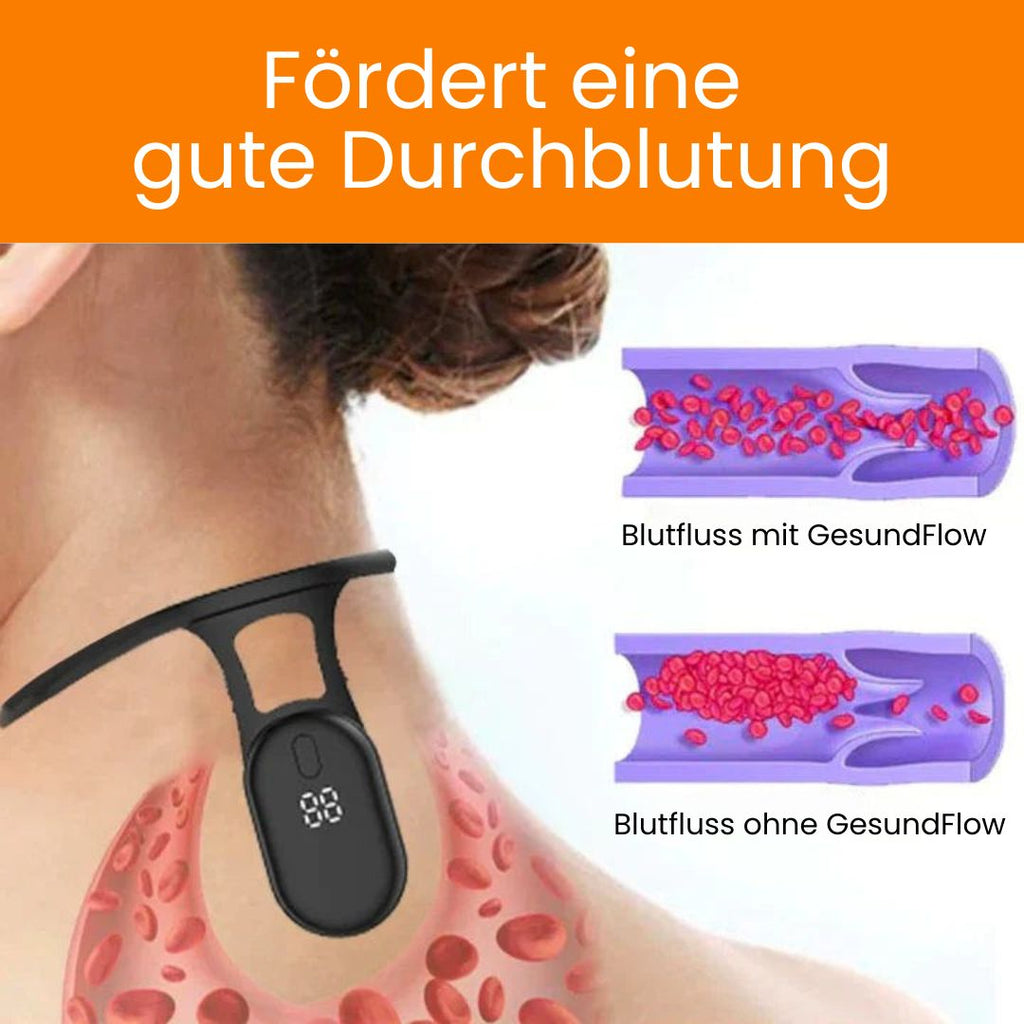 Dispositivo ad ultrasuoni per casa | Massaggio ad ultrasuoni per benessere e relax | GesundFlow