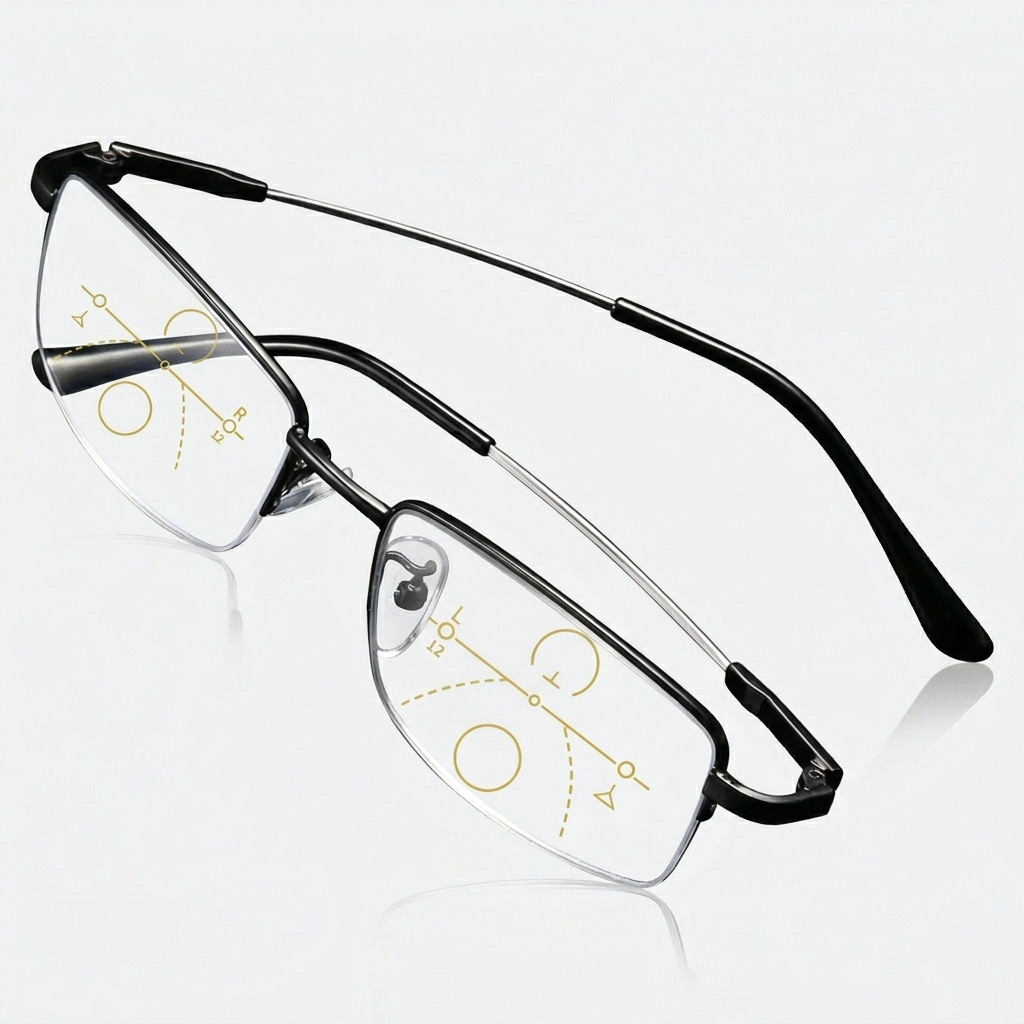 Occhiali Progressivi Intelligenti per Visione Nitida Design Leggero