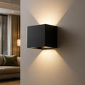 Lampada da parete senza fili per interni ed esterni | Lampada a LED con batteria e sensore | GlowCube
