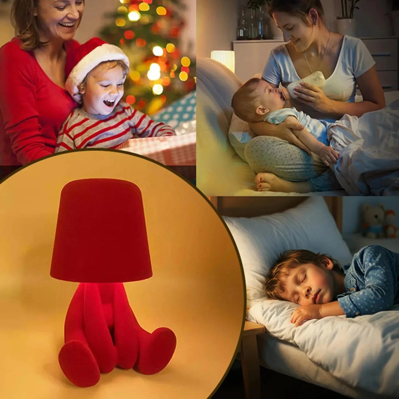 Lampada da tavolo per bambini | Lampada moderna | Lampada da notte | GlowFigur
