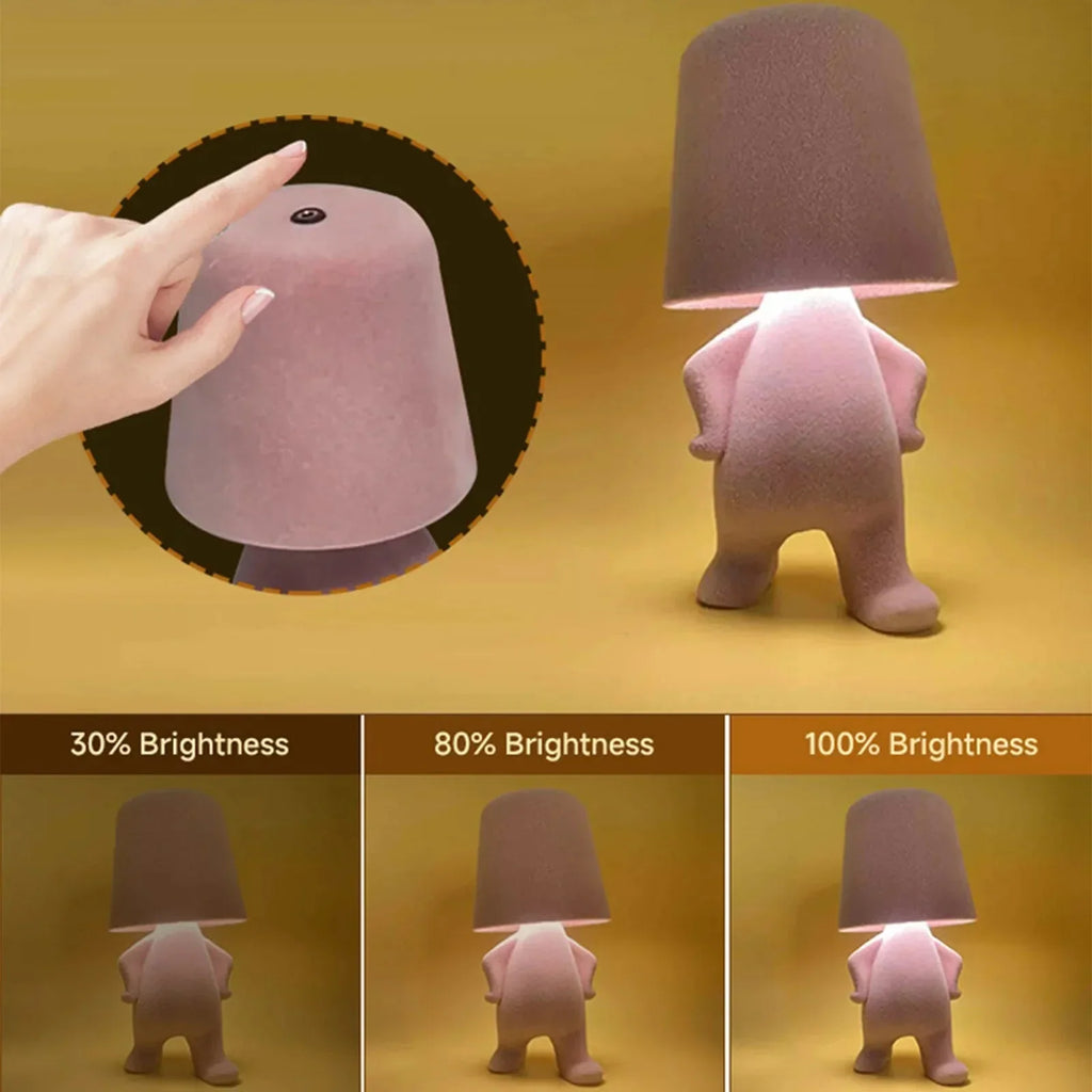 Lampada da tavolo per bambini | Lampada moderna | Lampada da notte | GlowFigur