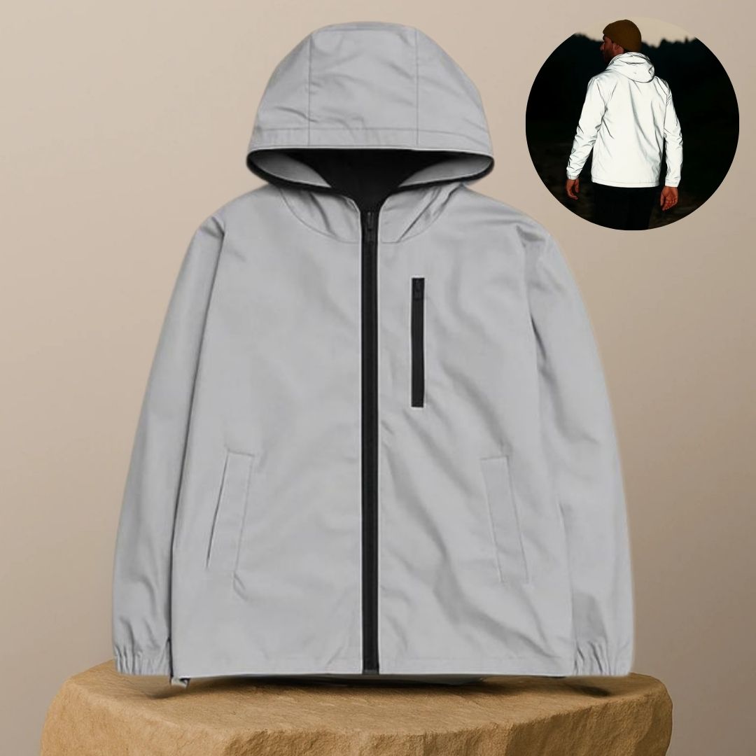 Giacca Riflettente Uomo e Donna | Giacca Completamente Riflettente | GlowJack