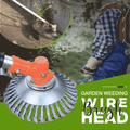 TurboTrimmer™️ Spazzola per erbacce & Trimmer in acciaio al carbonio