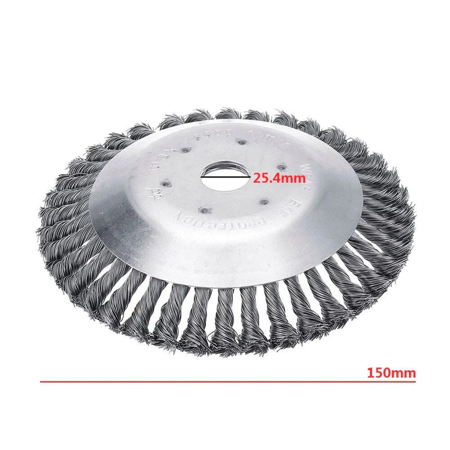 TurboTrimmer™️ Spazzola per erbacce & Trimmer in acciaio al carbonio