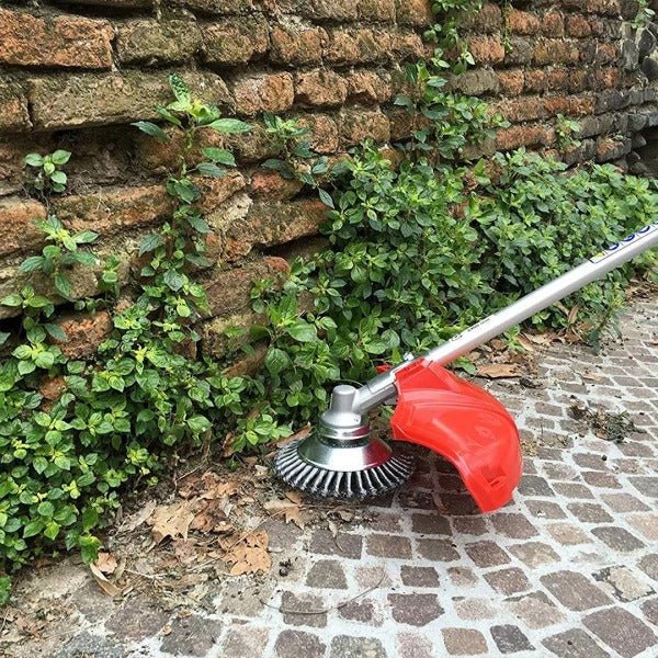 TurboTrimmer™️ Spazzola per erbacce & Trimmer in acciaio al carbonio