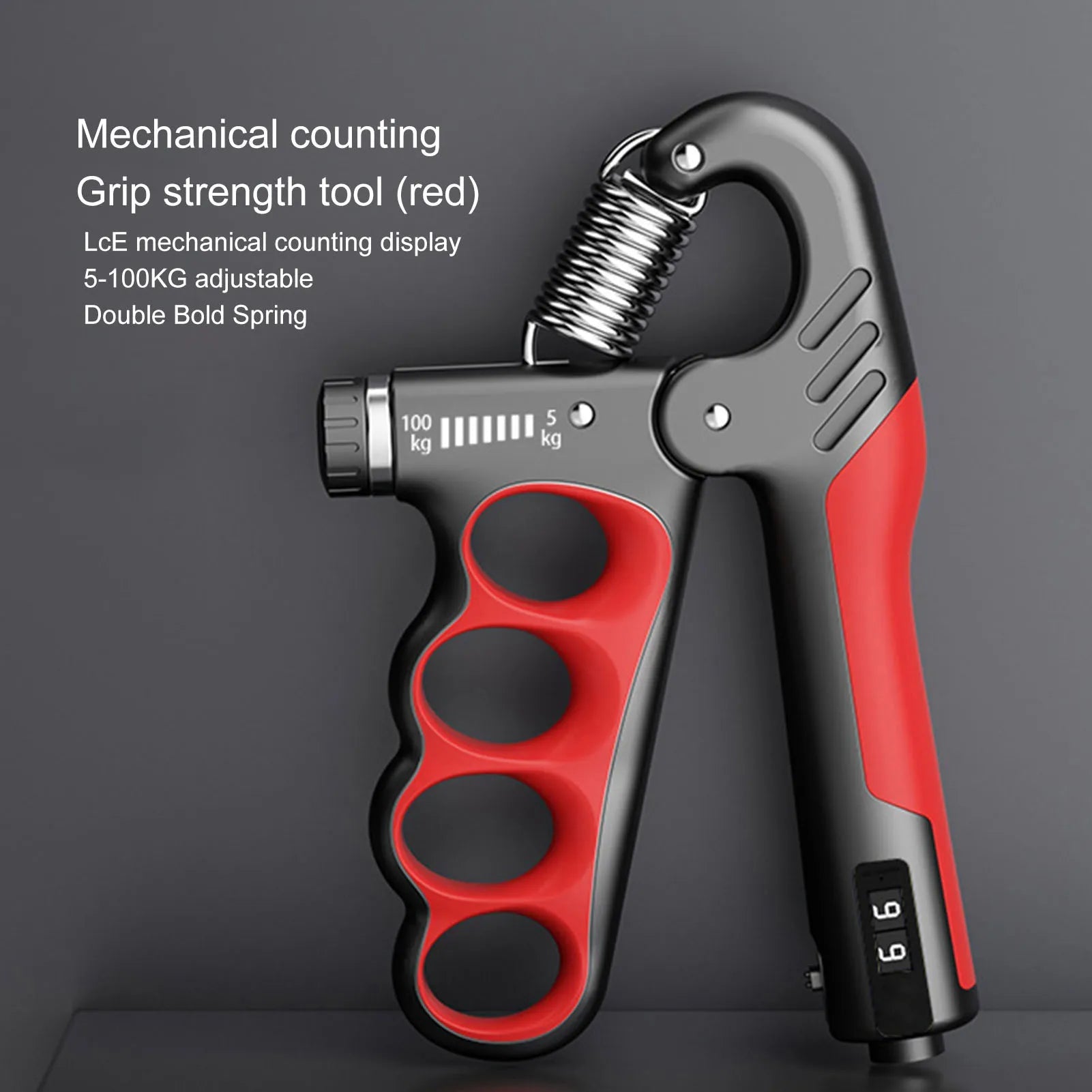 Trainer per avambracci | Trainer per le mani | Trainer di forza della presa fino a 100 kg | SteelGrip