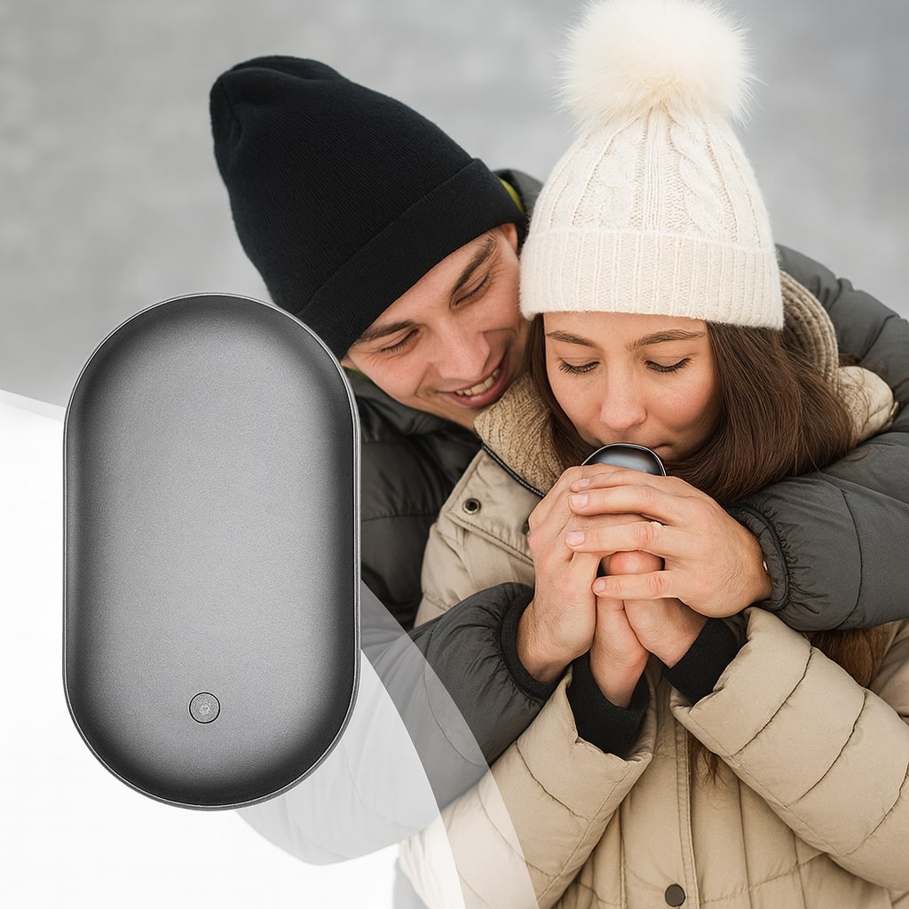 Scaldamani elettrico con powerbank | HandHimmel