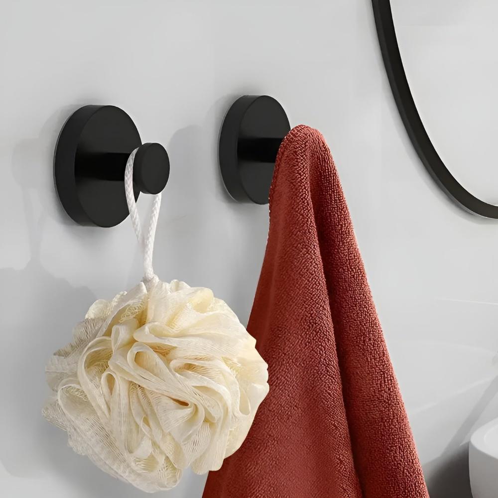 Ganci per asciugamani senza forare | Ganci con ventosa per bagno | Haltrex