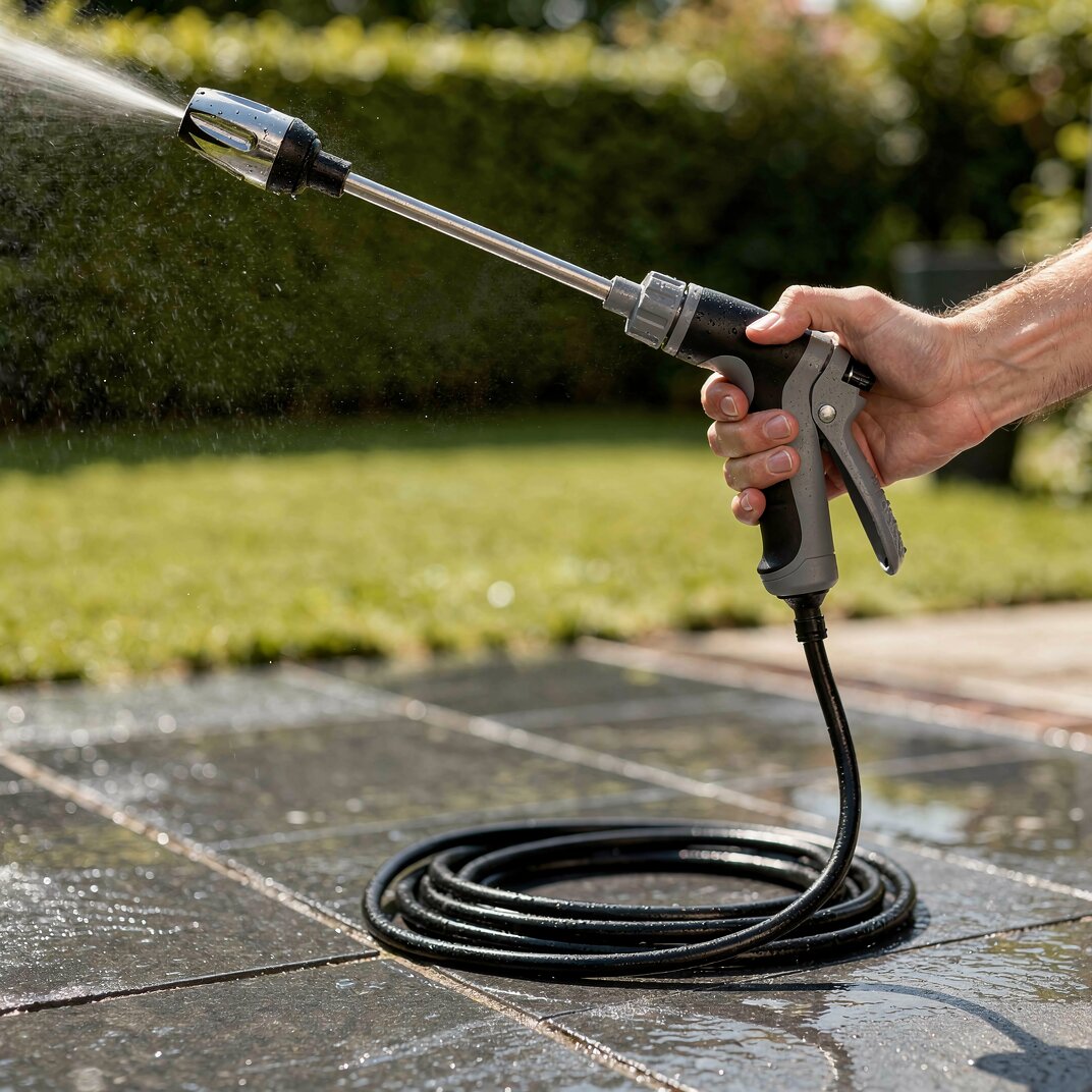 Idropulitore per tubo da giardino | Pulitore per superfici | PressWash