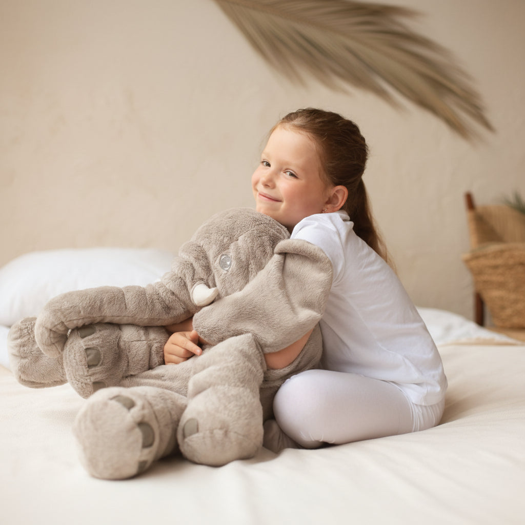 PLUSHELEPHANT – Super morbido e confortevole per momenti di coccole