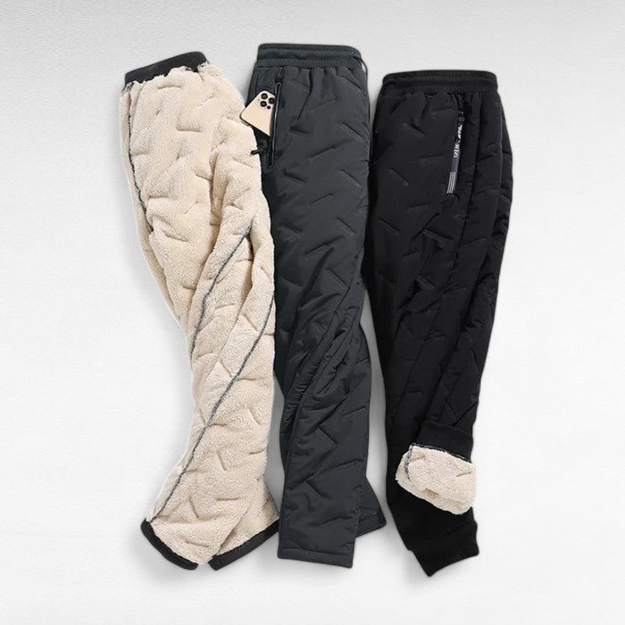 Pantaloni Cargo ThermaRidge Foderati In Pile E Con Shell Impermeabile