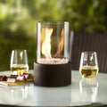 Focolare da Tavolo GlowLuxe – Lanternina Elegante per la Vostra Casa