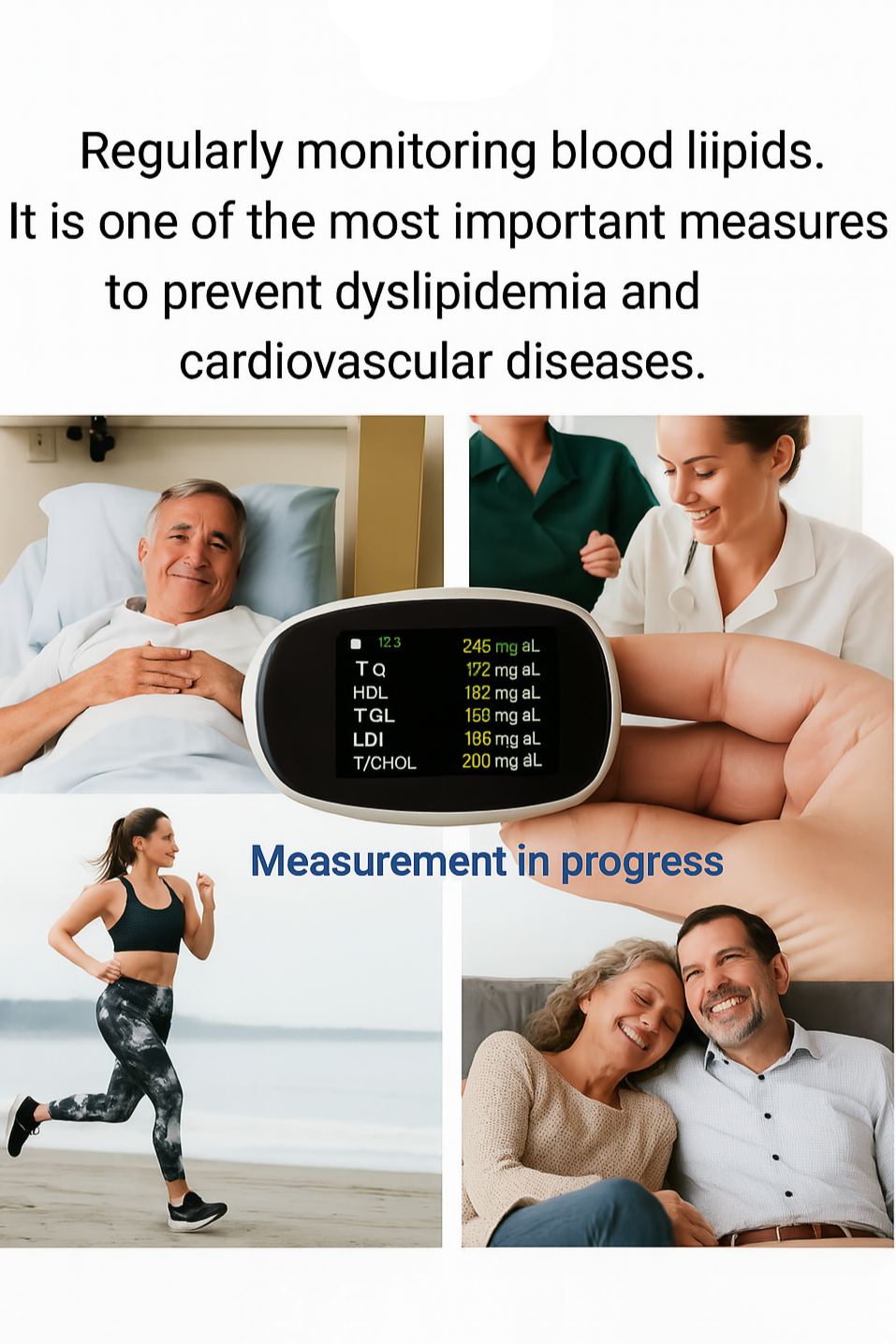 Monitor Glucosio nel Sangue Non Invasivo — Lettura in 5 Secondi | - 99% di Precisione 8-1