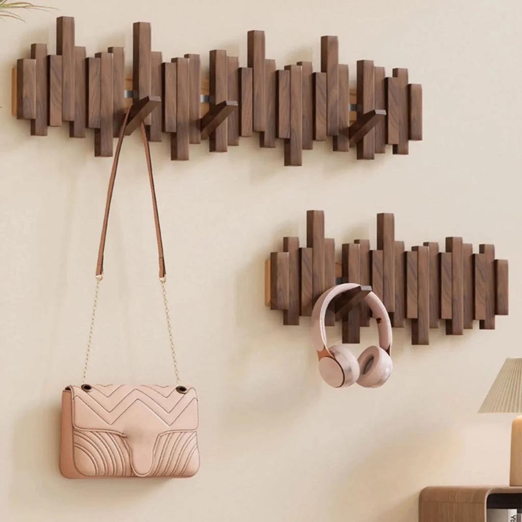 Piano Appendiabiti | Noce o Faggio per Giacche