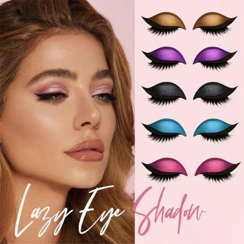 Adesivo per trucco occhi | Look glamour immediato in pochi secondi | Riutilizzabile, impermeabile e adattabile a ogni forma degli occhi