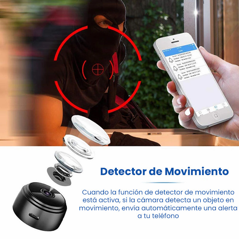 SilentWatch | Mini Telecamera di Sorveglianza Wireless