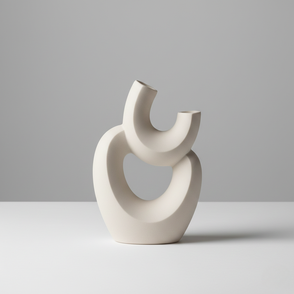 Scultura Astratta Nordica Forma Minima Elegante