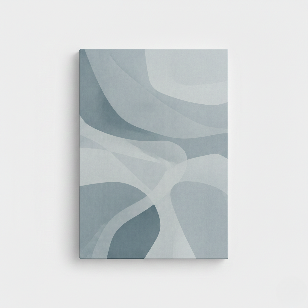 Arte Murale Astratta Nordica Design Minimalista e Calmo