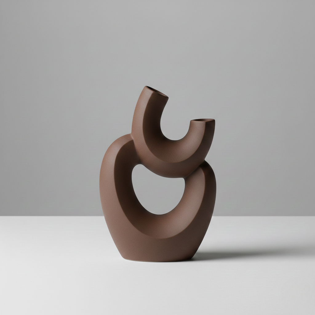 Scultura Astratta Nordica Forma Minima Elegante