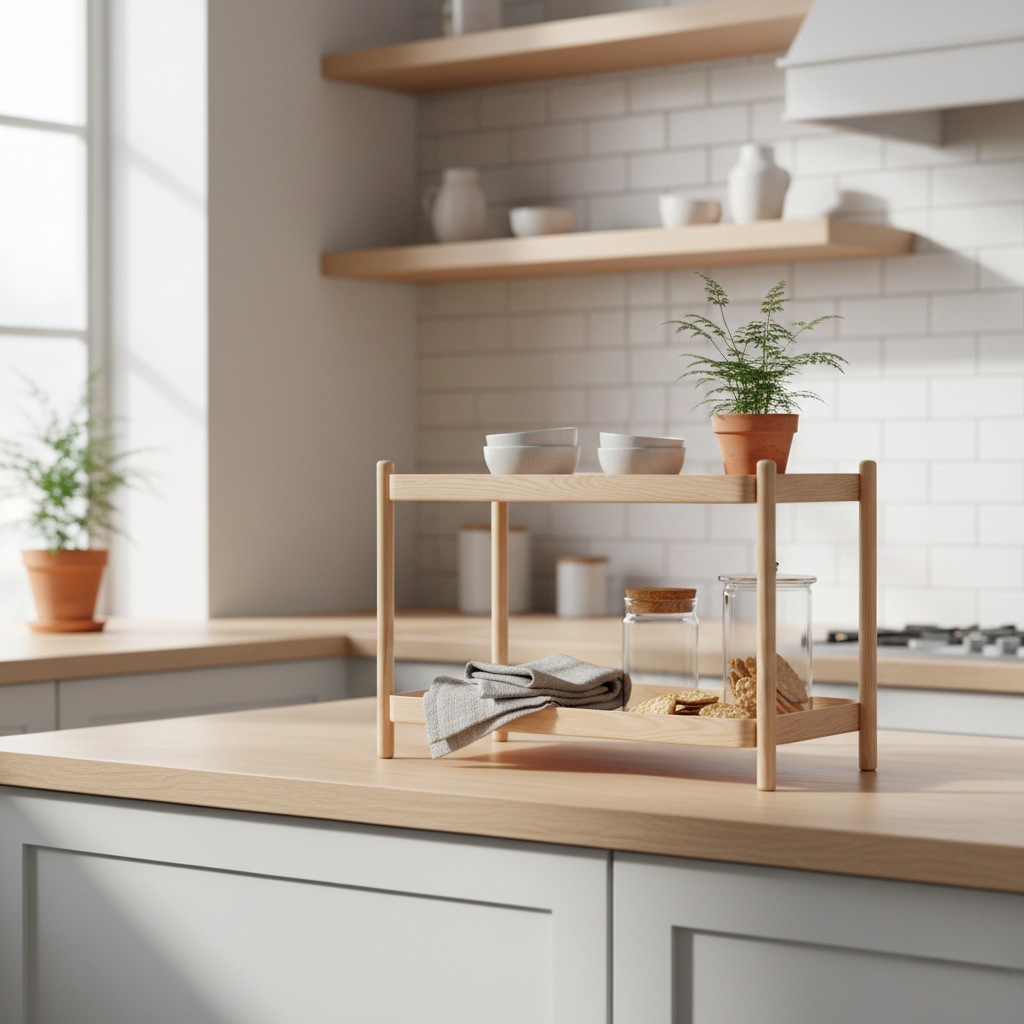 Elegante Portaoggetti da Banco Nordic Order